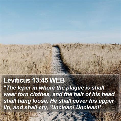 Leviticus 13:45